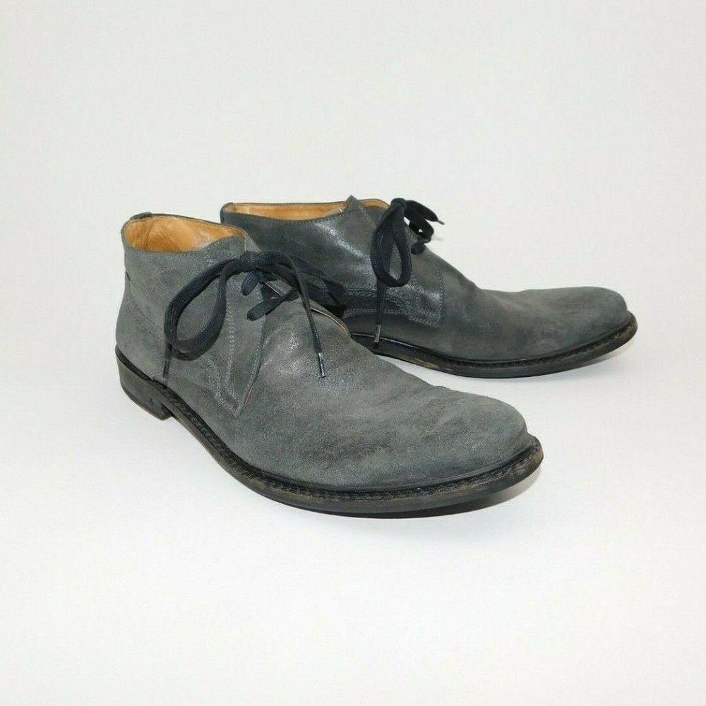 John Varvatos Collection Suede Chukka Boots